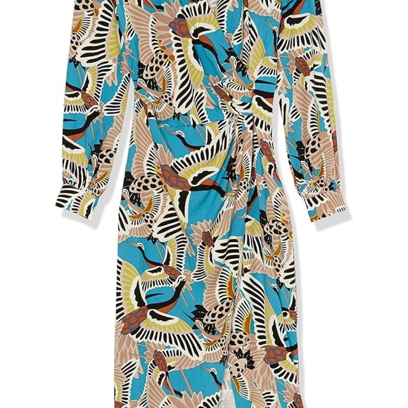 Women's Raina Draped Crossover Maxi Dress slip - Picture 2 of 4